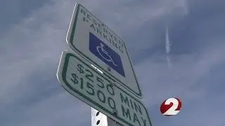 Handicap parking law loophole