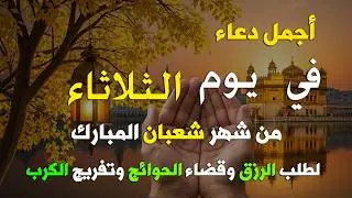 دعاء فى يوم الاربعاء المستجاب دعاء يوم 16 من شهر شعبان للرزق والشفاء العاجل وقضاء الحوائج 🤲(4k)