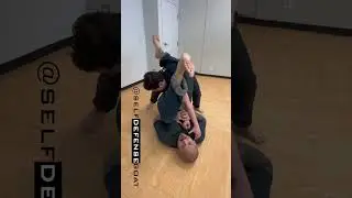 Самооборона с удушающим приемом стоя