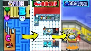 KITTCHEN on all map including(SUBMERGED)-Among Us Evolution.