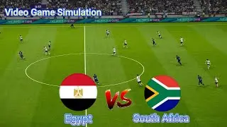 🔴LIVE : Egypt vs South Africa | CAF Africa Cup Of Nations 2025 - 2 Video Game Simulation