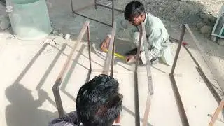 Frame banane ka aasan tarika angle inch by inch ka gate grill darvaje vagair🥰🥰