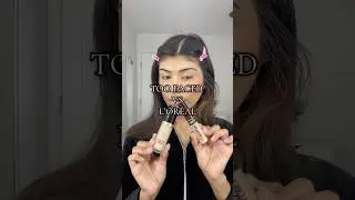 too faced vs l&rsquo;or&eacute;al concealers!!💞 #makeup#makeupshorts#makeuptips#concealer#makeuphacks#beautytips
