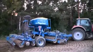 Siew żyta ozimego 2013 -jesienne prace polowe //Same Rubin 180//Rabe MegaSeed 4m\\\