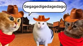 The Cowboy Cats sing ''Cotton Eye Joe