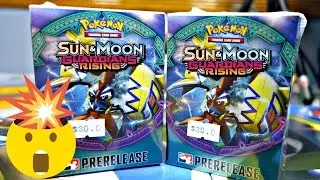 INCREDIBLE - Pokemon Guardians Rising TCG Prerelease Box Opening!