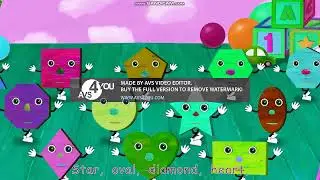 the shapes show intro in sweetping