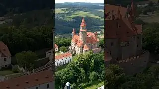Bouzov Castle | A Fairytale Fortress in Czechia 🇨🇿🏰 #shorts
