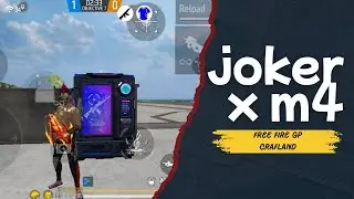 Gameplay Free Fire Crafland pake set Joker X dan senjata M4 HS auto headshot!😂 #FreeFire&nbsp;#Crafland