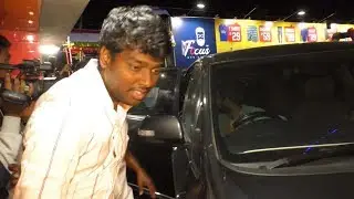 DIR Atlee and team joins Bigil FDFS celebrations l Vijay | kollyinfos