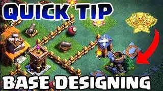 Clash of Clans | Quick Tip #1 - Night Mode Base Building Dead Zone - Builder Village Tip & Strategy