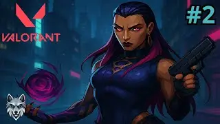 Valorant -- Reyna Sur Sunset - No Commentary -- Gameplay -- #2