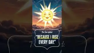 Once A Shadow Asked the Sun | Sun Reply to Shadow | Self Belief #motivation #ytshorts #shortvideo