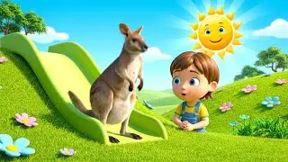 Oops! Baby Wallaby Slid Down the Hill | Funny Toddler Song | Kids Rhymes