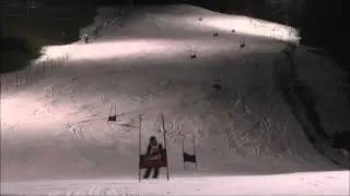Smuči&scaron;če Luče: Trening Veleslaloma 29. 1. 2016 Prva proga