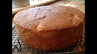 Caramel Apple Sponge Cake (with easy filling!). . . . how to