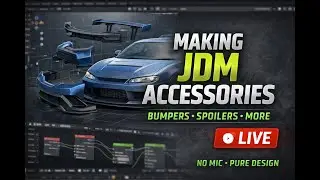 Designing in Blender | No Mic | Pure Focus