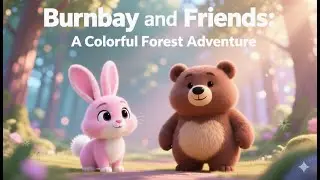 Burnaby and Friends: The Magical Forest of Colors! 🎨✨ | Learning Colors for Kids