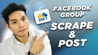 Scrape & Auto Post Facebook Group with MKT Tool