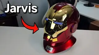 Voice Control on MK5 Iron Man Helmet - #jarvis #marvel #ironman