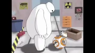 Together in electric dream - Baymax and BB8 TIME LAPSE