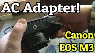 Canon EOS M3 M5 M5 AC Power Adapter (LP-e17): Glorich ACK-E17 Power Adapter
