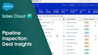 Как использовать данные о сделках Pipeline Inspection в Sales Cloud | Salesforce