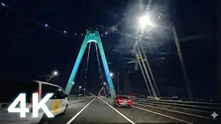 night drive relaxing lofi hip hop beats 4k6fps
