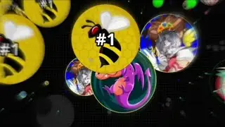DUO DRAGON TAKEOVER 🔥🐲 - Agar.io Mobile