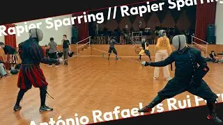 Rapier Sparring - Rafael vs Rui