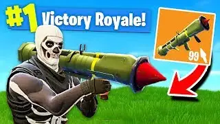 *NEW* LEGENDARY GUIDED MISSILE LAUNCHER Gameplay In Fortnite: Battle Royale