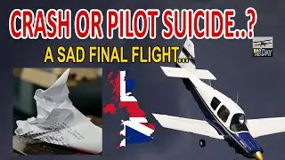 Plane Crash or Suicide ? | the Final Flight Over UK | Beagle pup 121 G-AZDG crash 2025 | Mayday