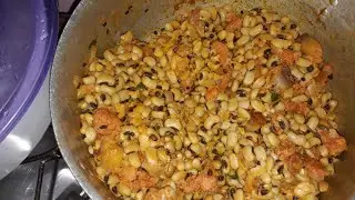 Feijão seco com dendê delícioso meu almoço de hoje vcs vão amar essa receita