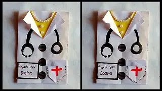 Thank you Doctors and Nurses/Corona Fighters/DIY Thank You Card...