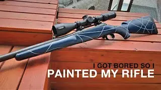 Custom Paint Job on my Savage 12FV .308 - Long Range Budget Build