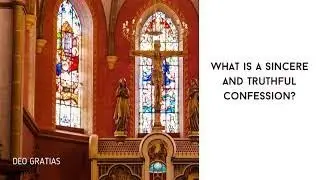 #11 CONFESSION is NOT about NARRATING a list of sins [Must-listen]