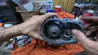 Part 4 Kicker Gear Assembly 4-speed Harley Knuckle Pan Shovel head install #4speed #transmission