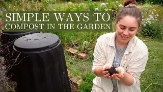 How We Compost Using Worm Farms & Tumblers 🌱 Harvesting Compost From Pet Waste and Food Scraps