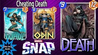 Cheating Death - Death Wave Combo Deck - Marvel Snap Gameplay