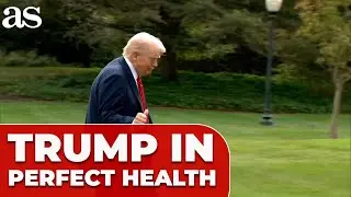 TRUMP BACK in PERFECT HEALTH at WHITE HOUSE after Walter Reed check-up