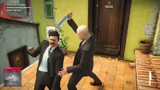 Hitman 2 - Sapienza - Kill Everyone Challenge - No instinct - Suit Only - Master Difficulty