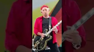 Clip of Ronnie Wood and Keith Richards of The Rolling Stones at the 2024 New Orleans Jazz Festival