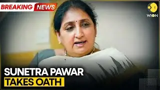 BREAKING: Wife of Late Maha Deputy CM Ajit Pawar Sworn in as Maharastra Deputy Chief Minister | WION