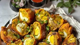 Egg Chop / अंडा चॉप | Street style egg snack recipe | अंडे की मज़ेदार snack रेसिपी