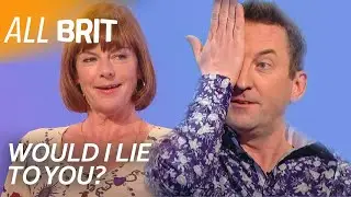 Can Lee Mack See-Through Doon Mackichan's Optician Problem? | Would I Lie To You? | All Brit
