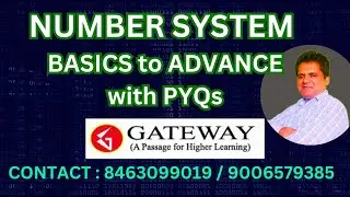NUMBER SYSTEM PART 2 | PYQ ON NUMBER SYSTEM FOR GATE CSE | UGC NET COMPUTER SCIENCE | GATE EC | EE