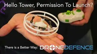 Drone Chasing Plane Down Runway