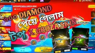 X GROZA TOP SKIN IN FREE FIRE | X GROZA THUNDER ELECTRIFIED FREE FIRE | FREE FIRE RING EVENT