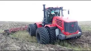 Трактор к744р4. Проведение ТО2. Пробная заливка масла от Роснефть REVOLUX D3 15W 40 (Сезон 2019)