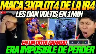 😲MACARIUS 3XPLOT4 xq LES DAN VOLTIS en 1 MIN en UN DOTA GANADO😲X1 ERROR LE COSTO el DOTA x CONFI4D0S